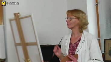 BLACKEDRAW порно с баби Руса сладурка, развеселена от масивен пенис